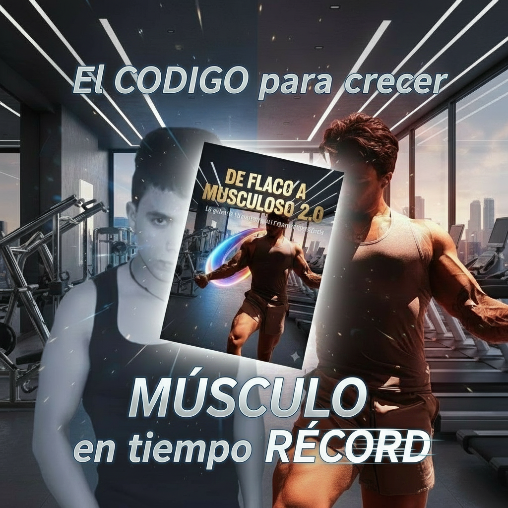 EBOOK DE FLACO A MUSCULOSO 2.0 MASTER EN FITNESS